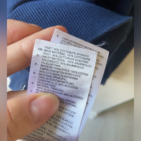 Reebok navy blue crewneck sweatshirt - Picture 4 of 8